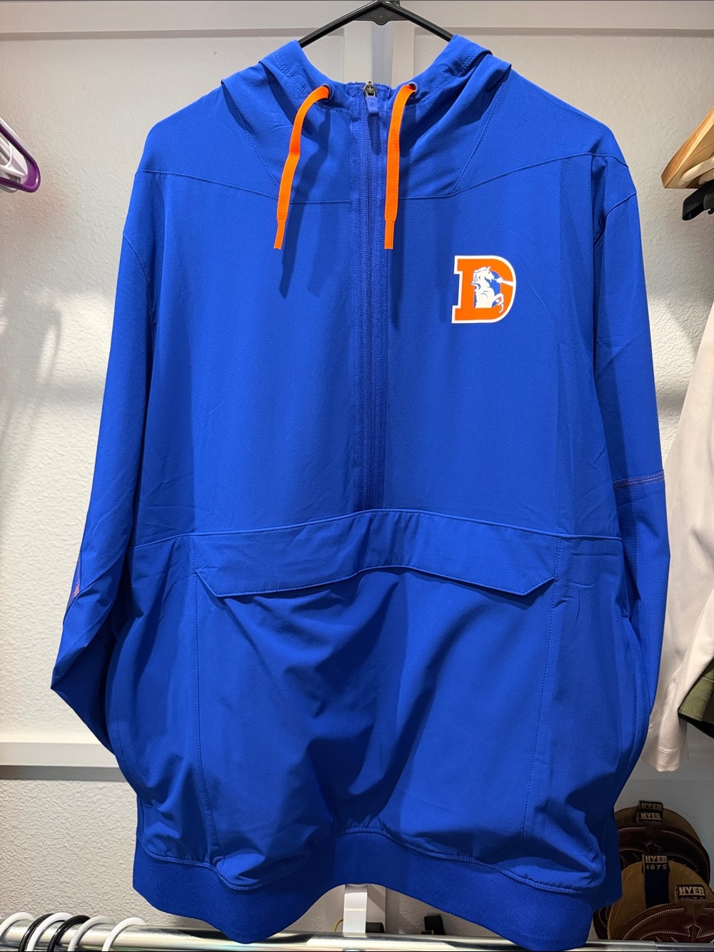 Denver Broncos Nike Anorak Pullover